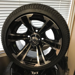 12” EveStyle Wheel with Low Profile Tire Kit