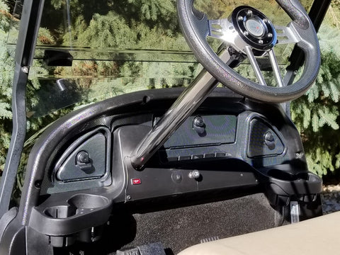 Club Car Precedent Carbon Fiber Dash Kit