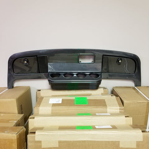 EZGO TXT Carbon Fiber Dash Kit