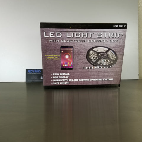 LED light strip for your golf cart!
