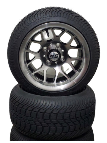 12” Jimboy Wheels with Low Profile Tires