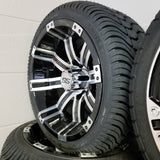 12" Tempest Wheel with Low Profile Tire Kit(4)