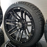 14" Raphy Low Profile Tire and Wheel Kit.(4)