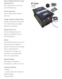 TARANIS LifePo4 LITHIUM Golf Cart Battery Pack,#S48105, 48V,105Ah.