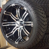 14" Tempest 2 Low Profile Tire and Wheel Kit.(4)