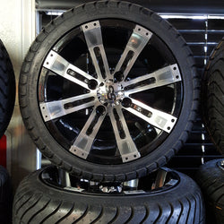 12" Tempest Wheel with Low Profile Tire Kit(4)