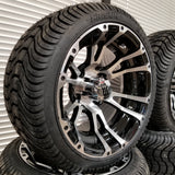 12" Typhoon Wheel with Low Profile Tire Kit