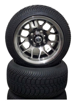 12” Jimboy Wheels with Low Profile Tires