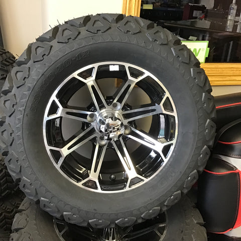 12 “ Vinny Wheel with 23” XTrail Tire Kit(4)