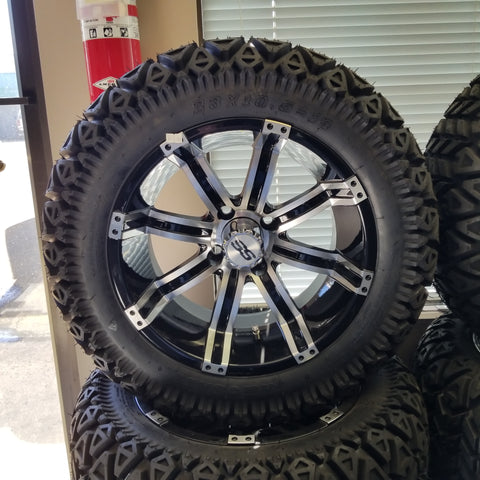 14" Tempest Wheel and 23" XTrail Tire Kit (4)